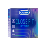 Durex Close Fit Invisible - 10 Condoms (Pack of 1)