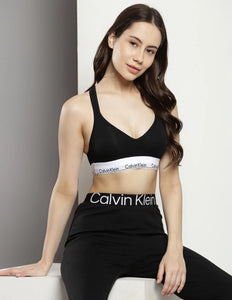 Calvin Klein Underwear Women Black Solid Crossback Bralette