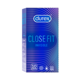 Durex Close Fit Invisible - 10 Condoms (Pack of 1)