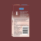 Durex Extra Thin Intense Chocolate Flavoured - 12 Condoms, (1 Pack of 12s)