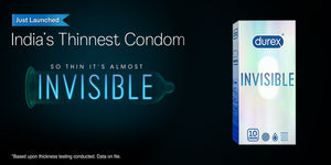 Durex Invisible - 10 Condoms