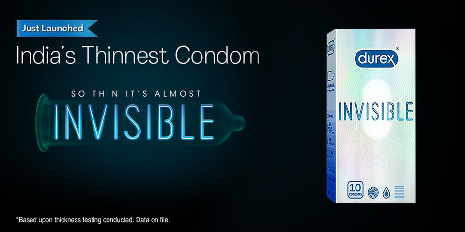 Durex Invisible - 10 Condoms