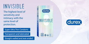 Durex Invisible - 10 Condoms